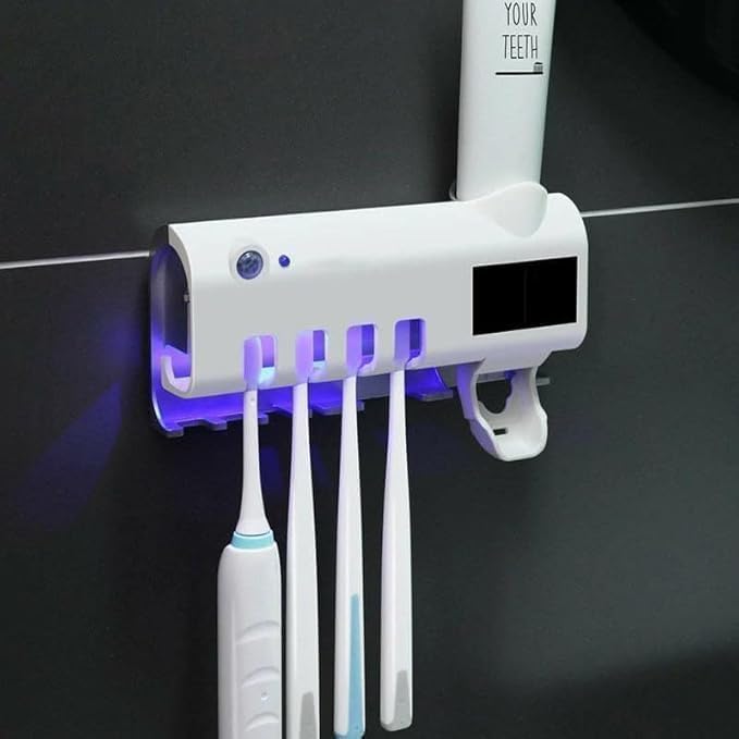 UV Toothbrush Sterilizer & Dispenser
