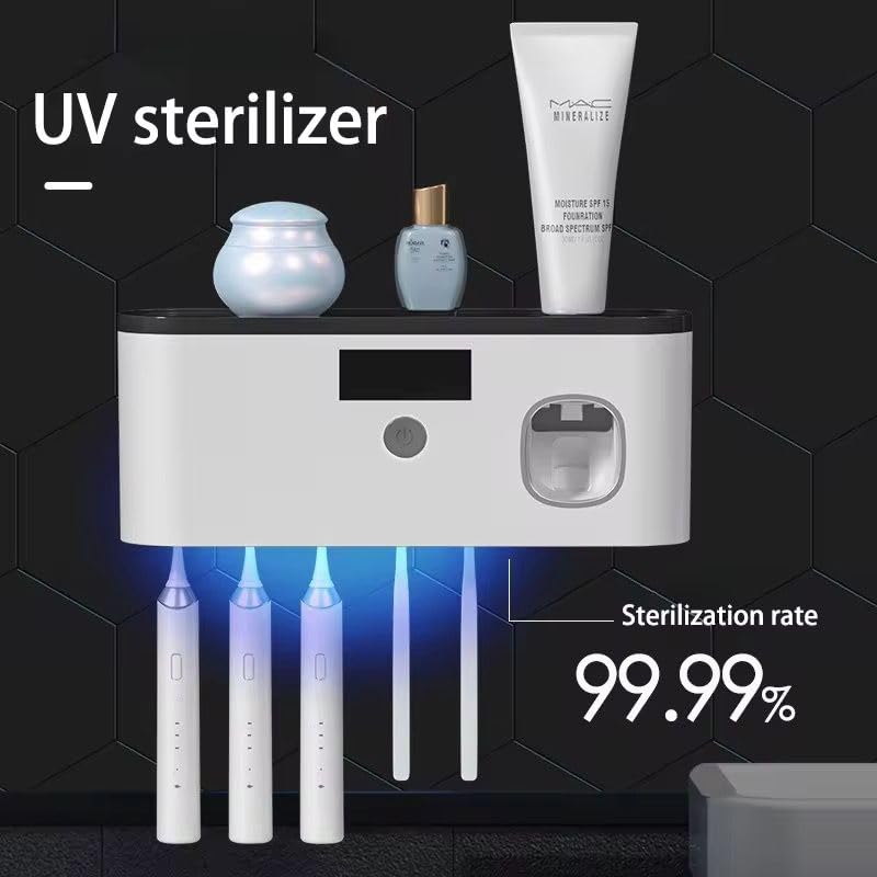 UV Toothbrush Sterilizer & Dispenser