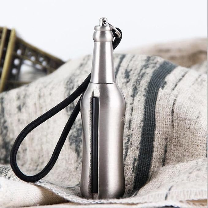 Permanent Match Lighter Keychain