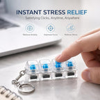 Fidget Keyboard Keychain