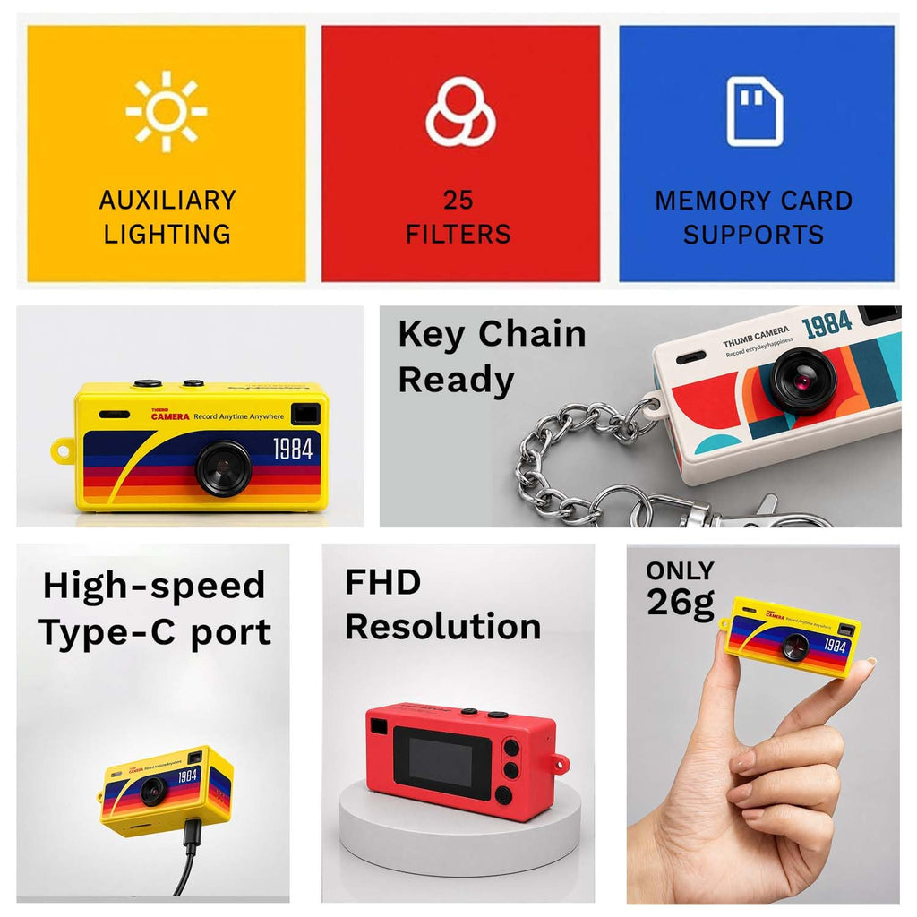 Mini Keychain Digital Camera