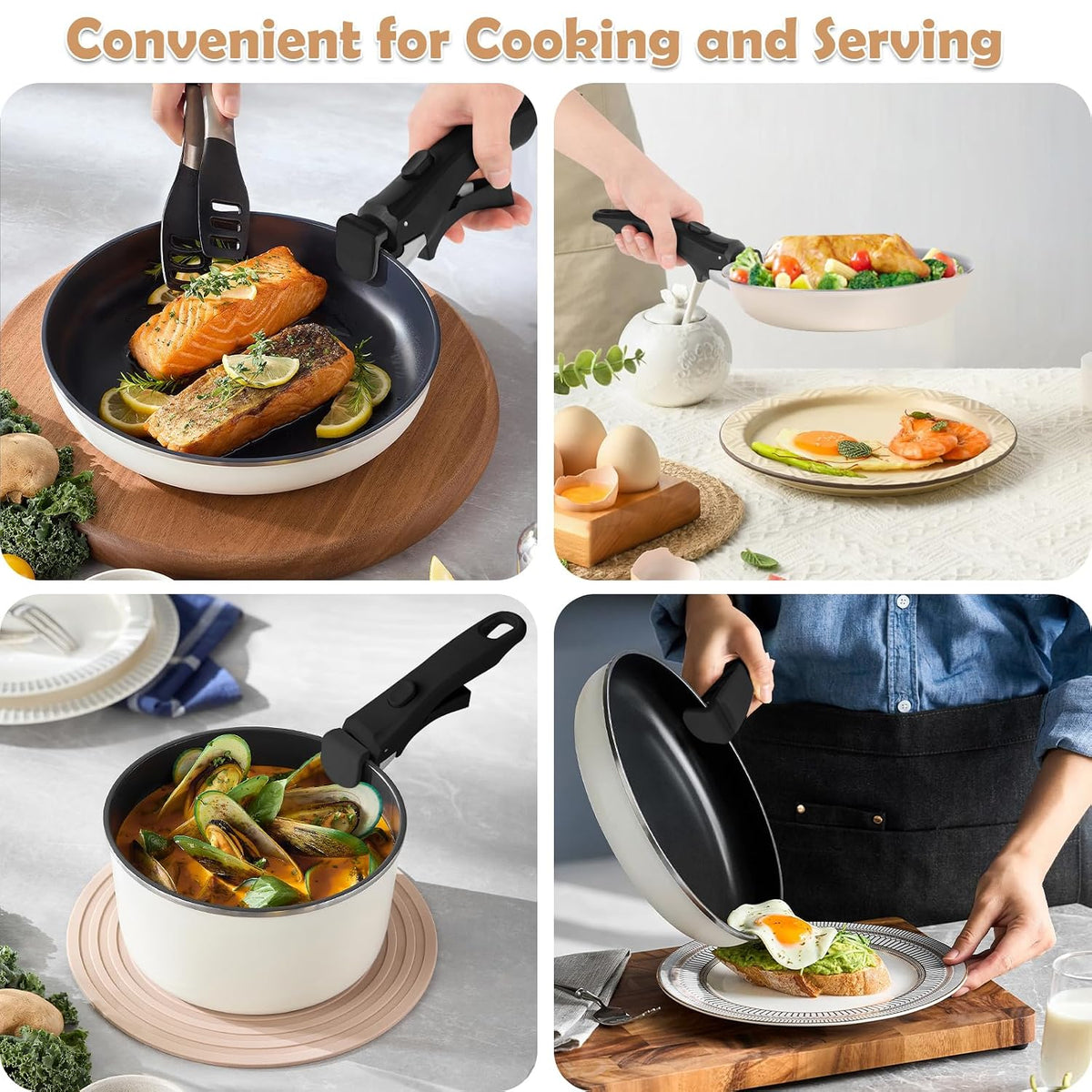 Detachable Cookware Handle