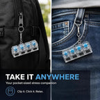 Fidget Keyboard Keychain