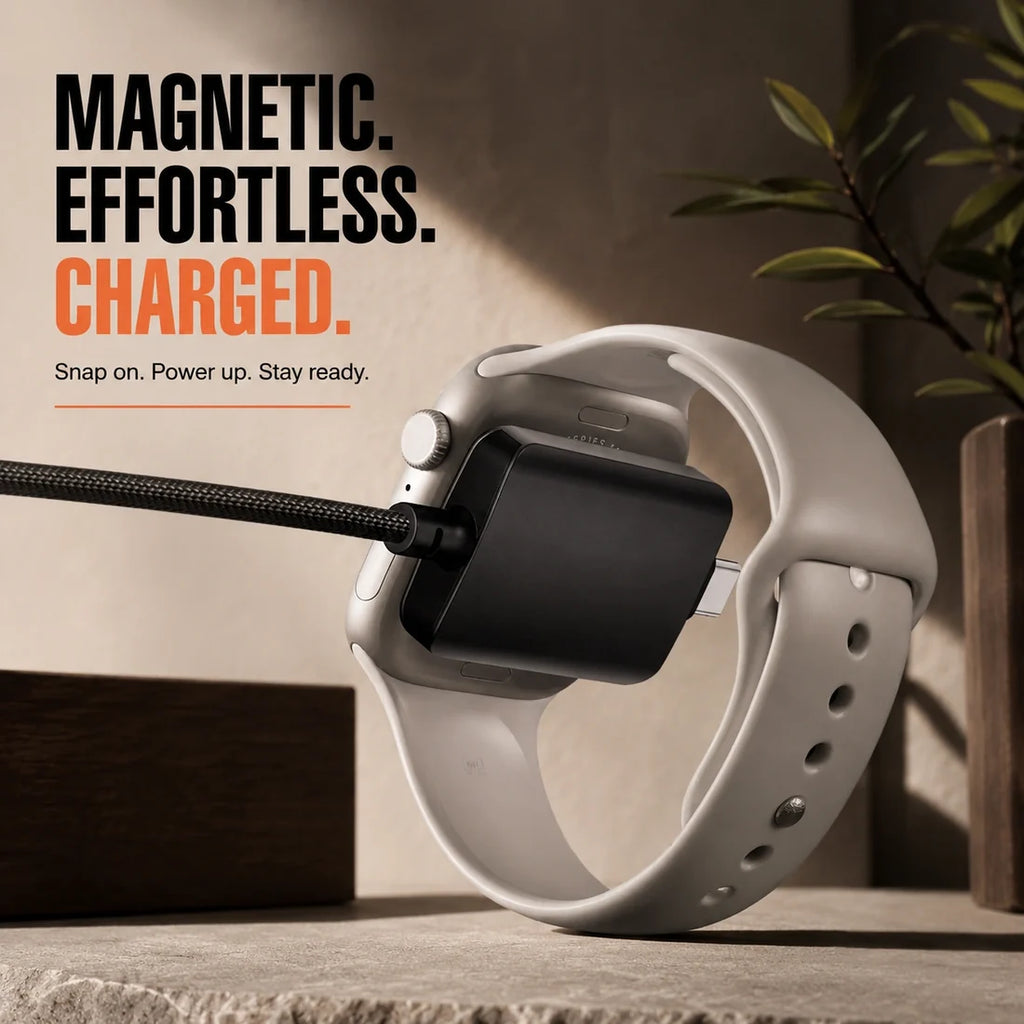 Duo Charge™ | 100W 2-in-1 USB-C + Apple Watch Charging Cable